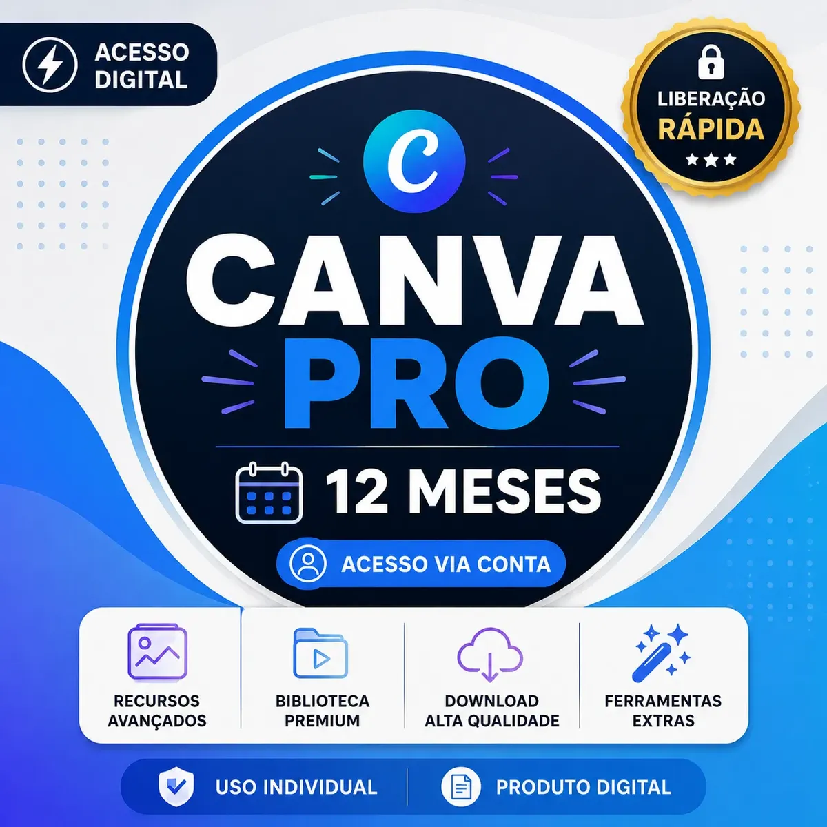 Canva Pro - Acesso No Seu Email Imediato