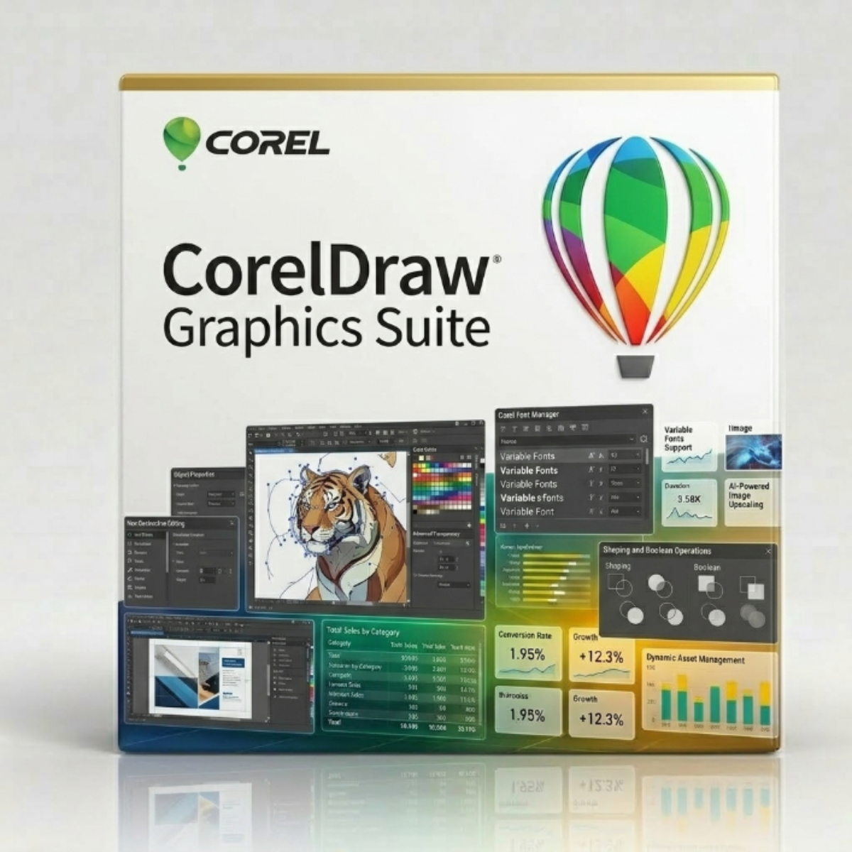 CorelDRAW 2025 Vitalício Para (Windows e MAC)