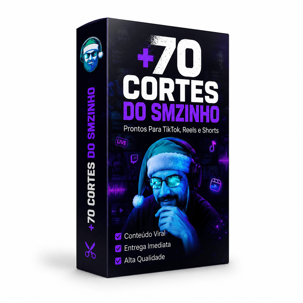 Pack 70+ Cortes do Smzinho Virais - Entrega Imediata - Melhor Preço