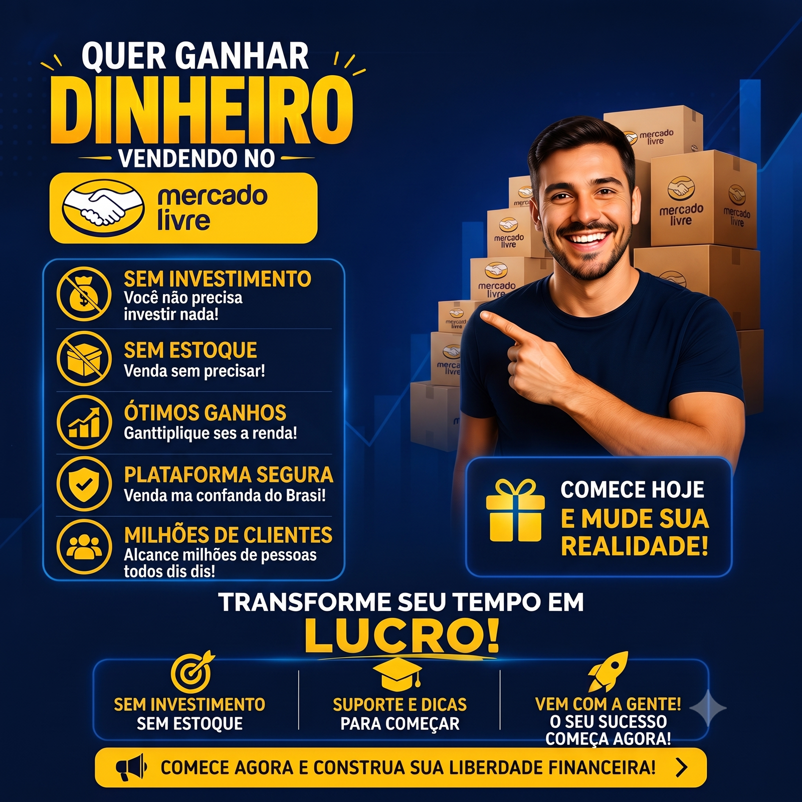 🚀 Renda Extra no mercado livre!