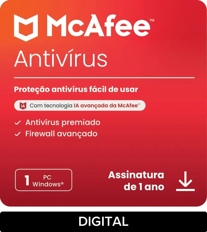 Mcafee Br Antivirus 1-pc (Digital)